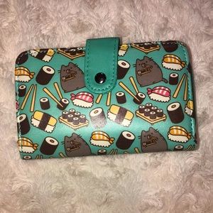 Pusheen sushi wallet & Charm bracelet